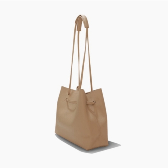 8 Other Reasons Slouchy Tan Leather Tote Bag - Picture 2 of 6
